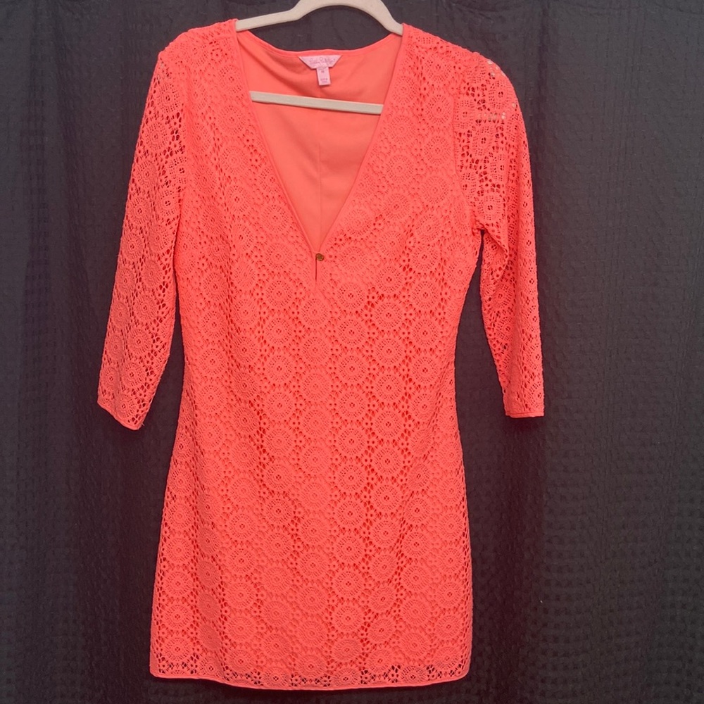 Lilly Pulitzer Coral Dress